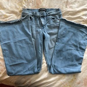 Express flare jeans